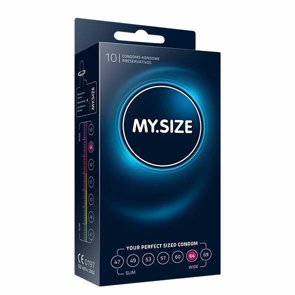 10 MY SIZE Condoms 64mm / 2.5'' Inch Larger XL L Préservatifs Box 100% Genuine