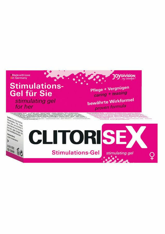 Joydivision Clitorisex Female Stimulating Gel for Her Orgasm Lube Intense 1.3oz