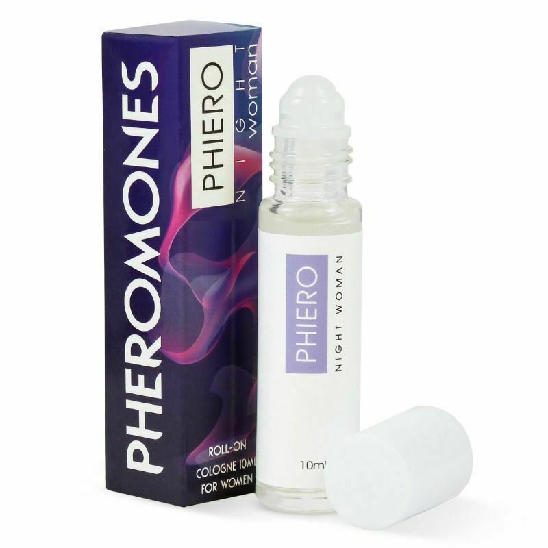 Phiero Night Woman Roll On Perfume with Sex Pheromone to Attract Men 10ml