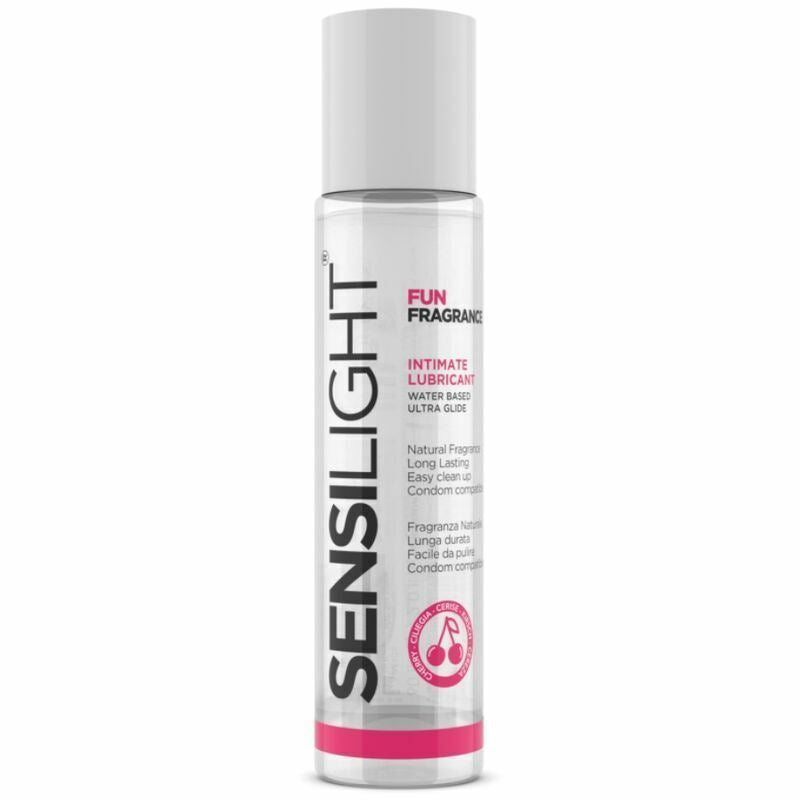 Sensilight Water Based Ultra Glide Cherry Flavoured Oral Blowjob Women 2oz/60ml