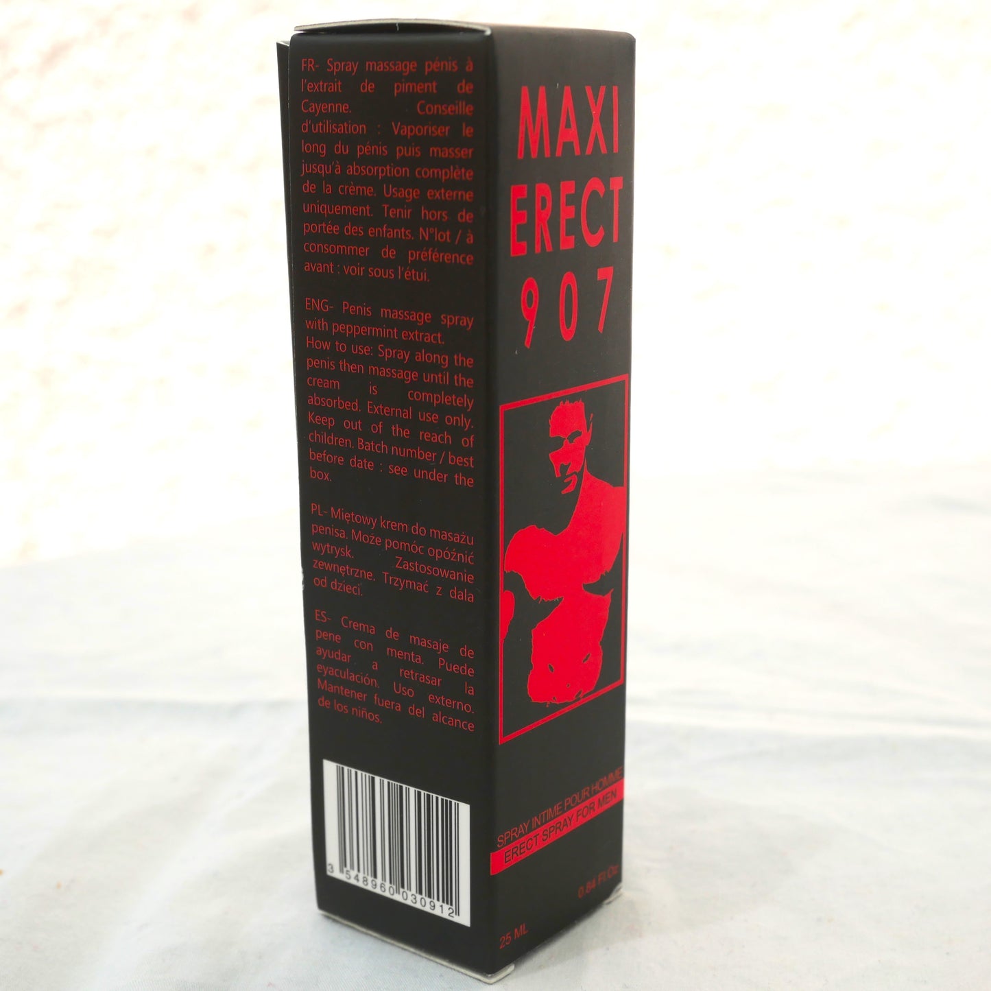 MAXI Erect 907 Spray per l'erezione del pene forte e duraturo 25ml