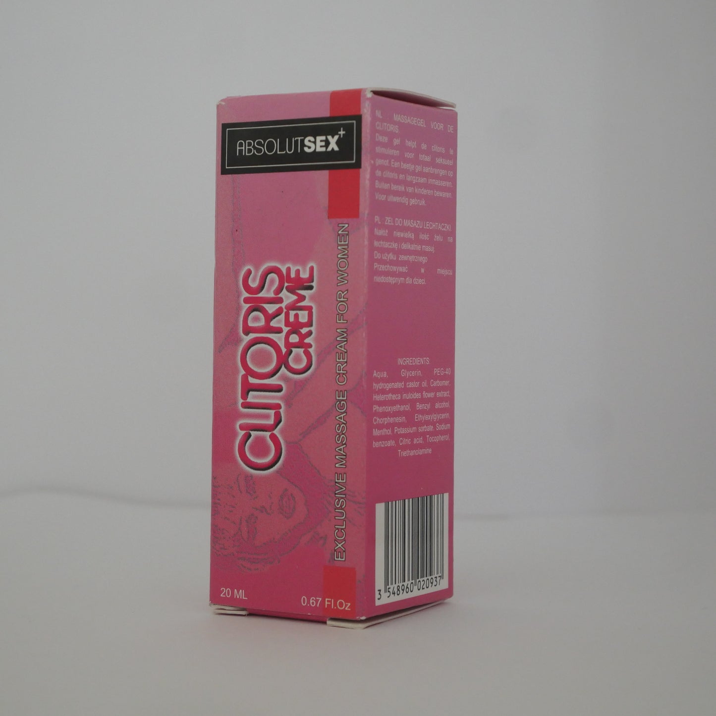 Clitoris Cream Enhancer Libido Vagina For Female Crème Femme 20ml / 0.69 fl oz