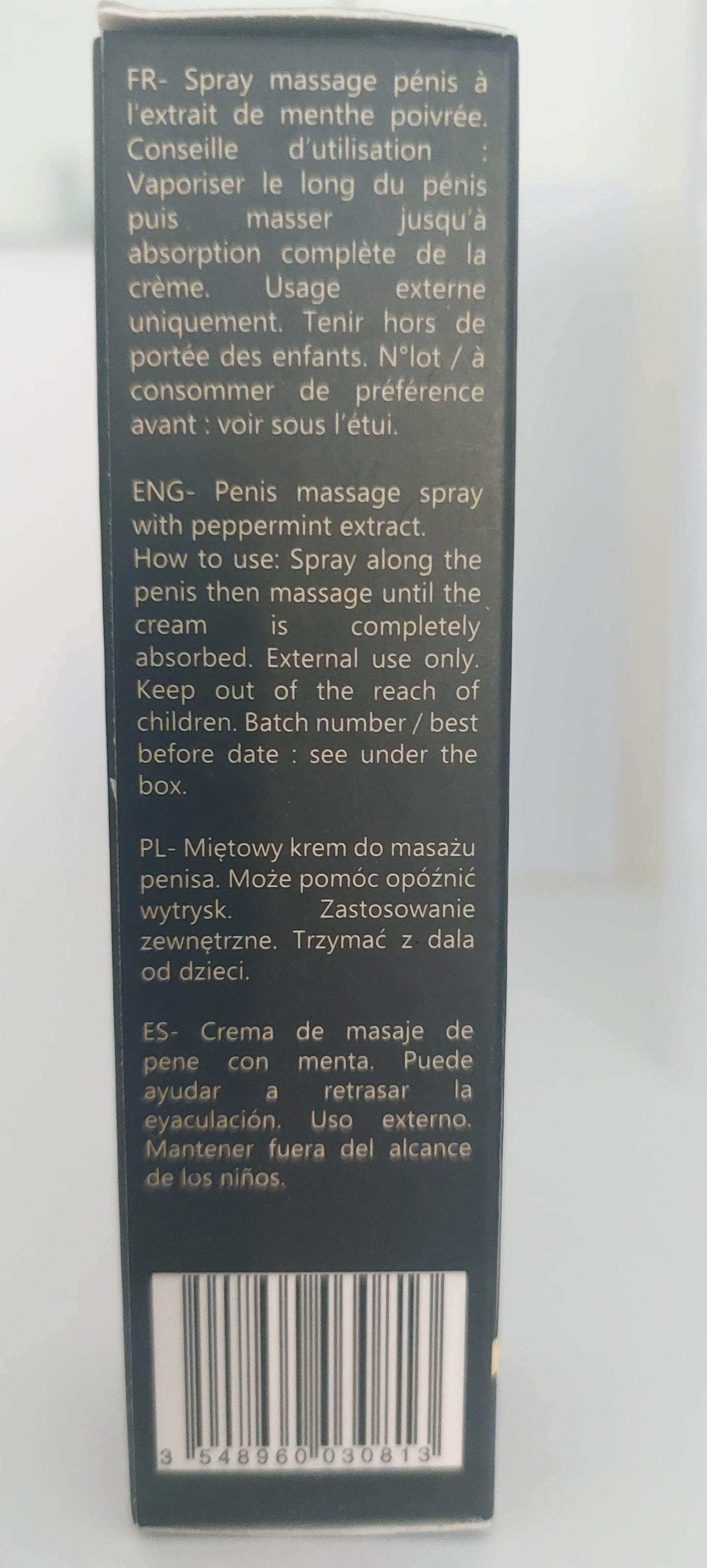 Retard 907 Premature Ejaculation Delay Spray Last Longer in Bed for Men 0.8oz