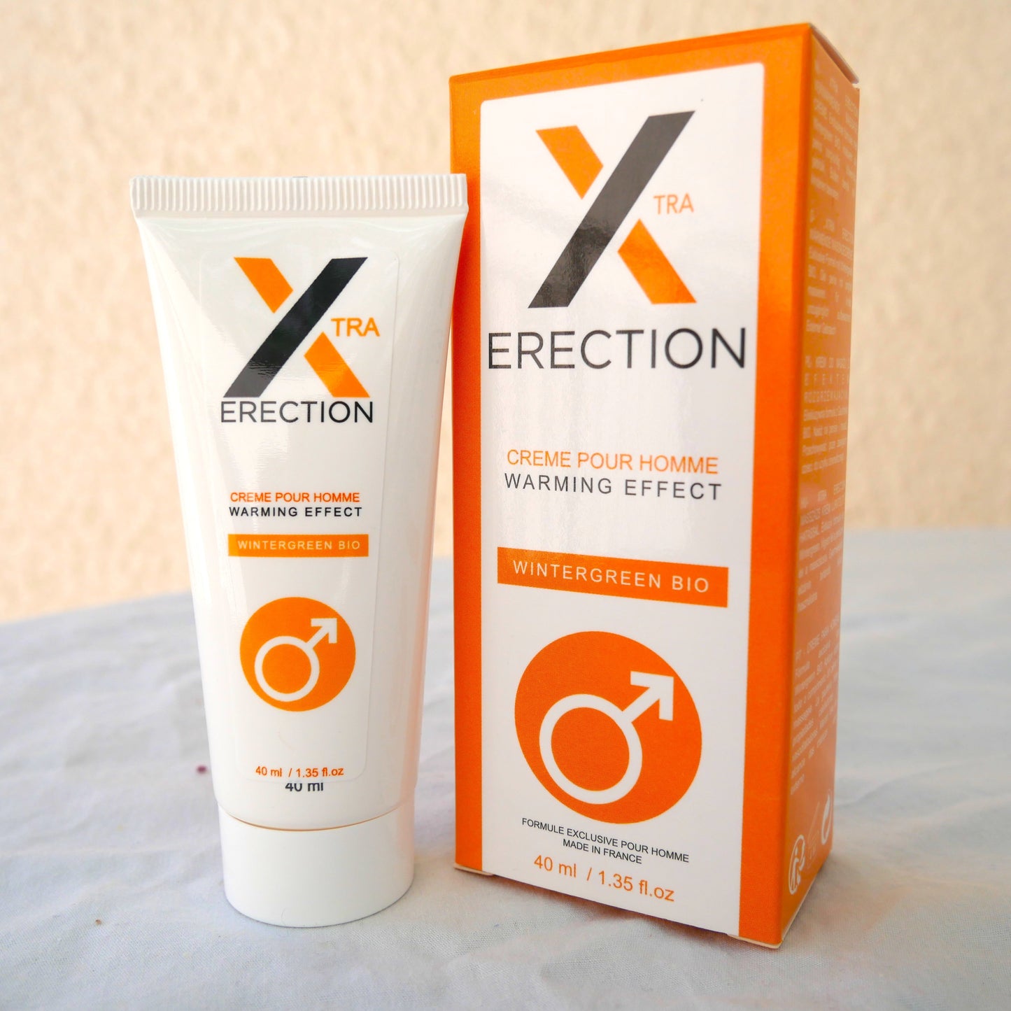 X-erection crema riscalante che favorisce l'erezione del pene 40ml