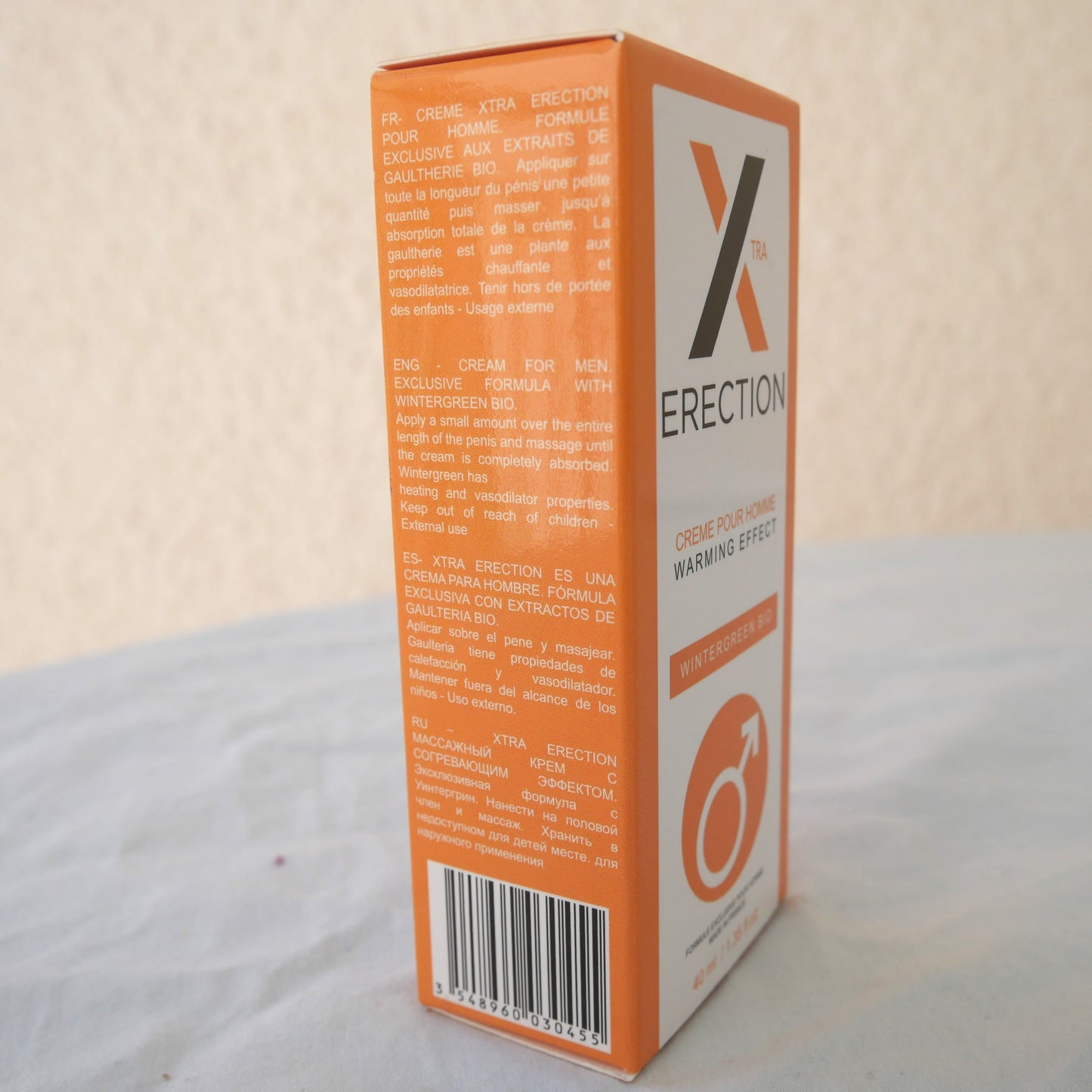 X-erection crema riscalante che favorisce l'erezione del pene 40ml