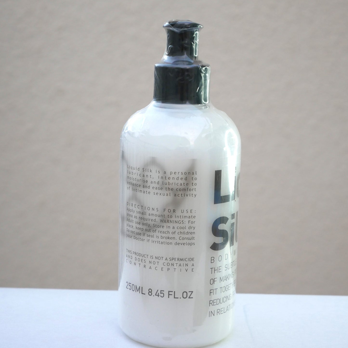 Liquid Silk Original sex Lubricant Water Based Bodywise Luxury lube Choose Size