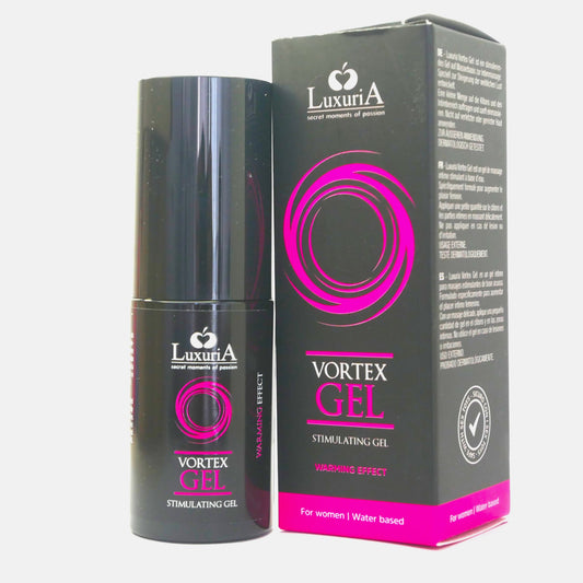 Luxuria Vortex Gel Warming Effect Arousal Female Cream for Women Intense 1fl oz