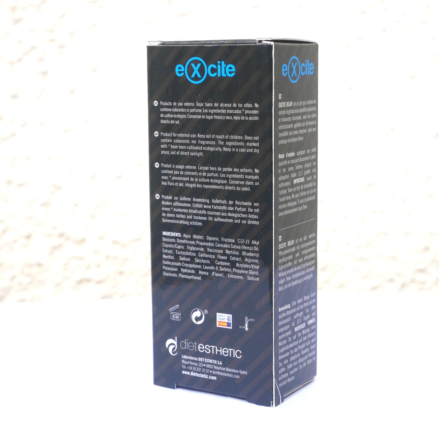 Excite Delay Gel for Men Extend Your Pleasure Reduce Oversensivility