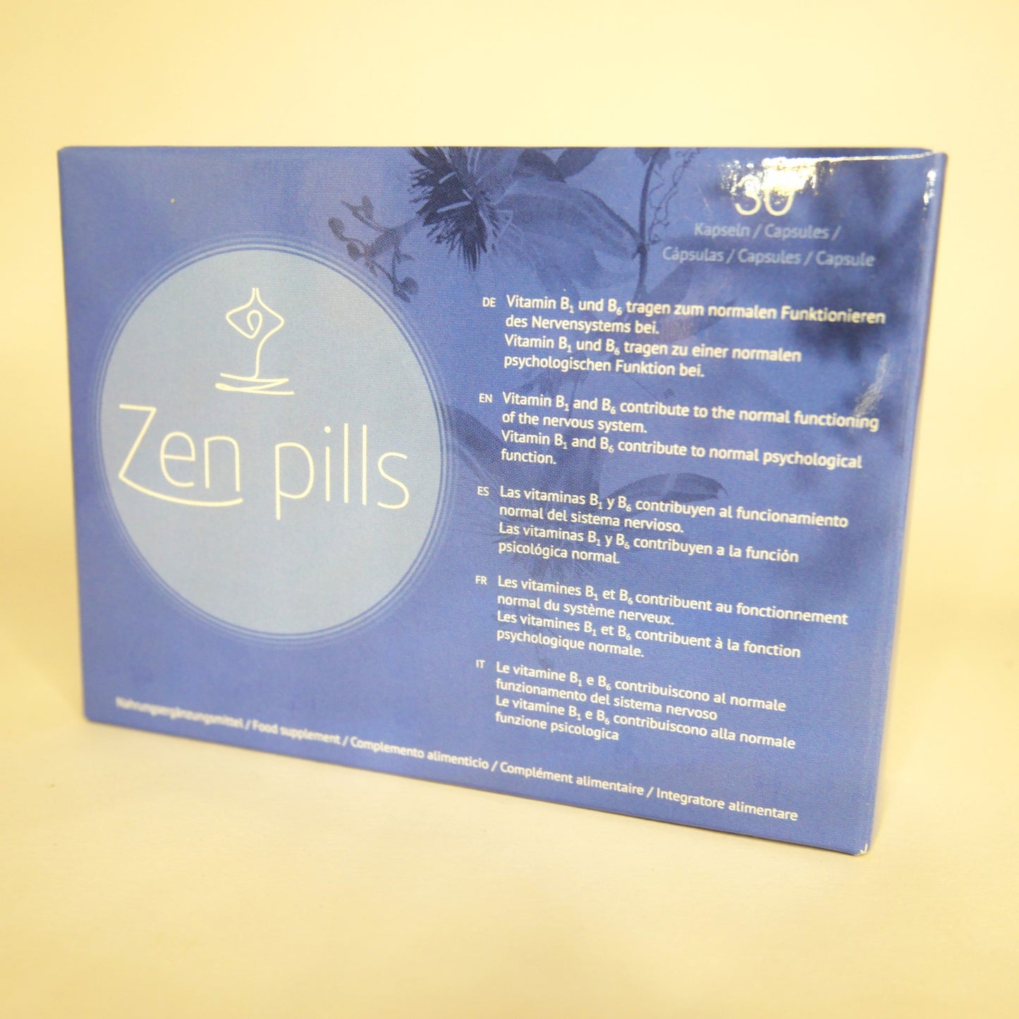 Zen Pills Relief Reduce Anxiety Relaxation Body Balance Mood Mind 30 Pills new