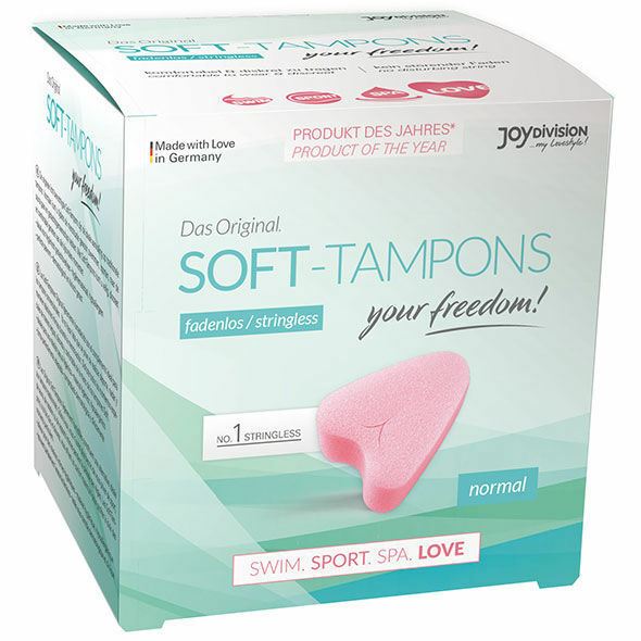 3-Pack Soft-Tampons Normal Swim Sport SPA and Sex Love Original Joydivision New