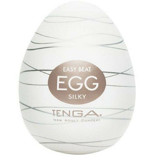 Men's Masturbator Egg TENGA SILKY Easy Ona-Cap Vagina Sex Toys 100% Genuine