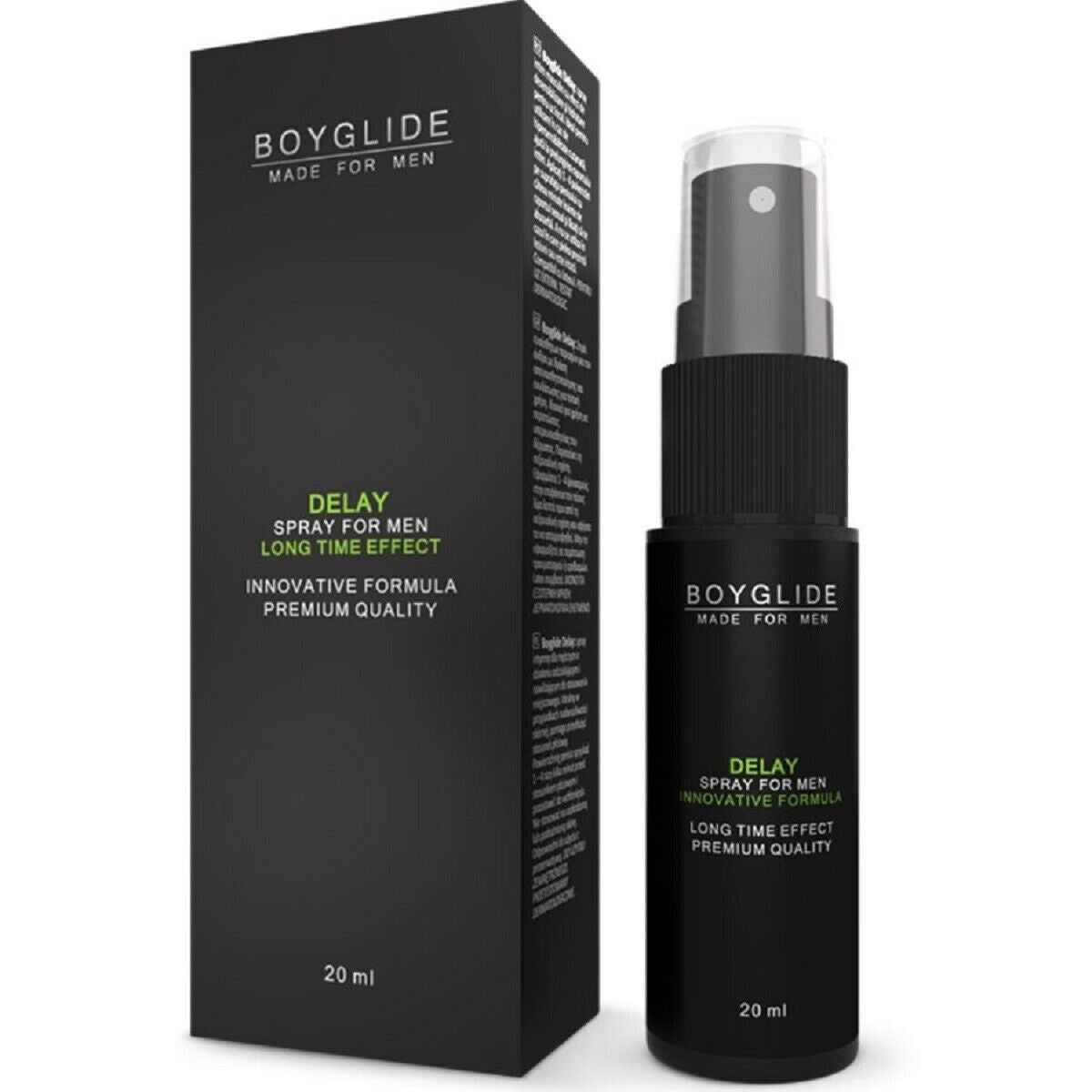 BoyGlide Delay Spray Premature Ejaculation Last Longer in Bed for Men 0.7oz 20ml