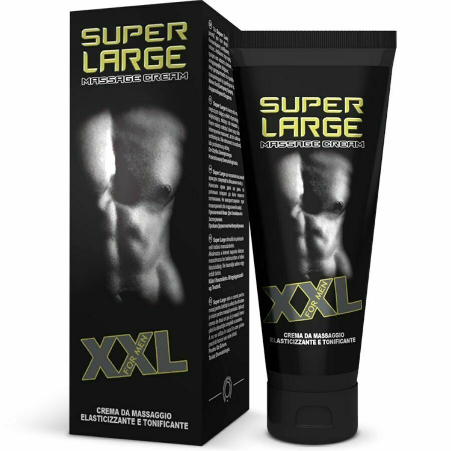 Super Large XXL Crema per l'erezione del pene allargamento e durata 75ml