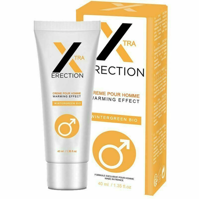 X-erection crema riscalante che favorisce l'erezione del pene 40ml