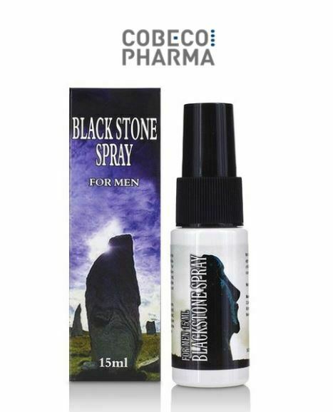 Black Stone Spray Delay Long Lasting Premature Ejaculation Strong men 0.5 fl oz