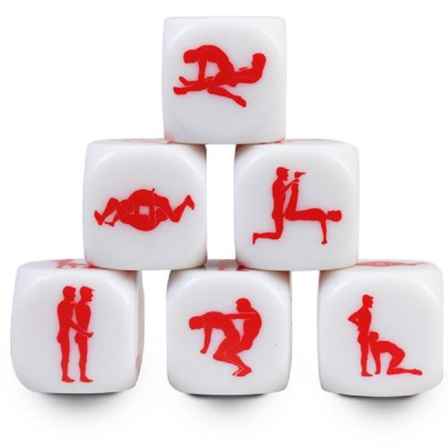 1x Sex Dice Gay Secretplay Kamasutra Adult Love Games Couple Gift One Dado 25mm