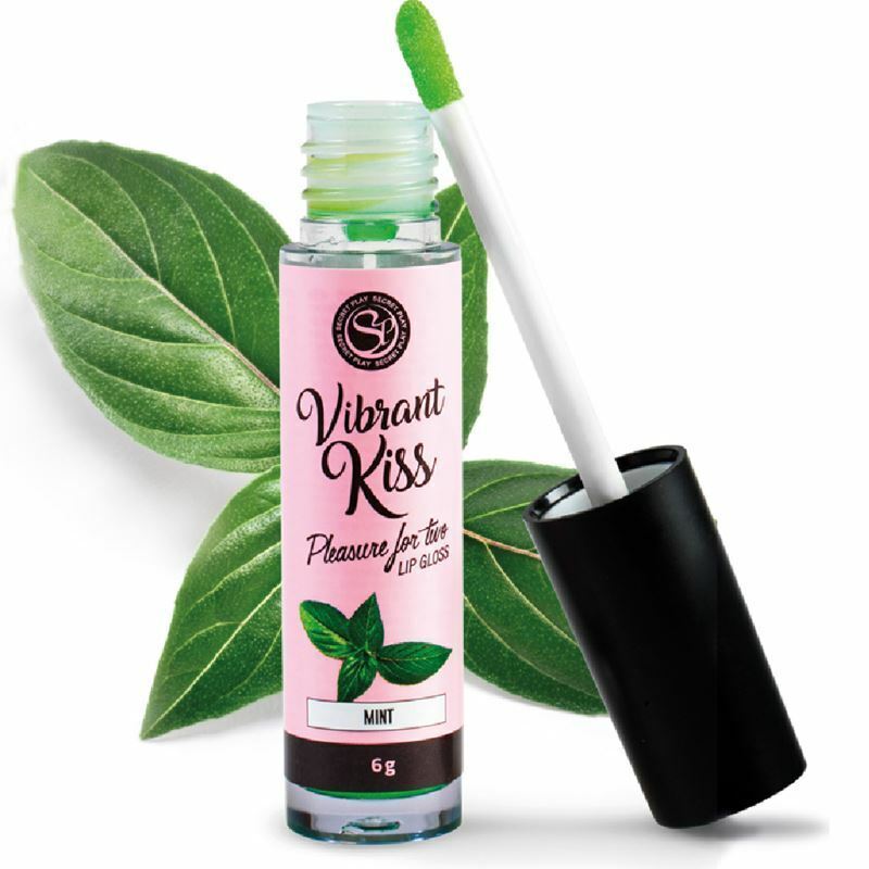 Mint Vibrant Kiss Oral Sex Arousal Gel Personal Lubricant Flavored Edible Water