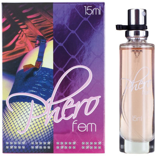 PHEROFEM Eau De Toilette Pheromones Sensual Sexy Perfume for Female 0.5 oz 15ml