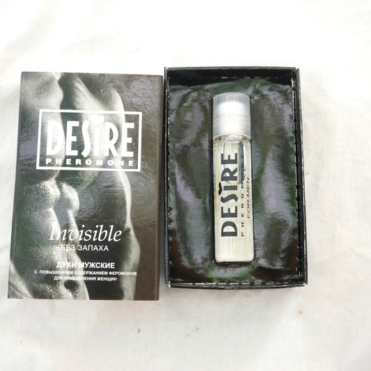 Desire INVISIBLE Pheromone without fragance for men to attract women 0.17fl oz