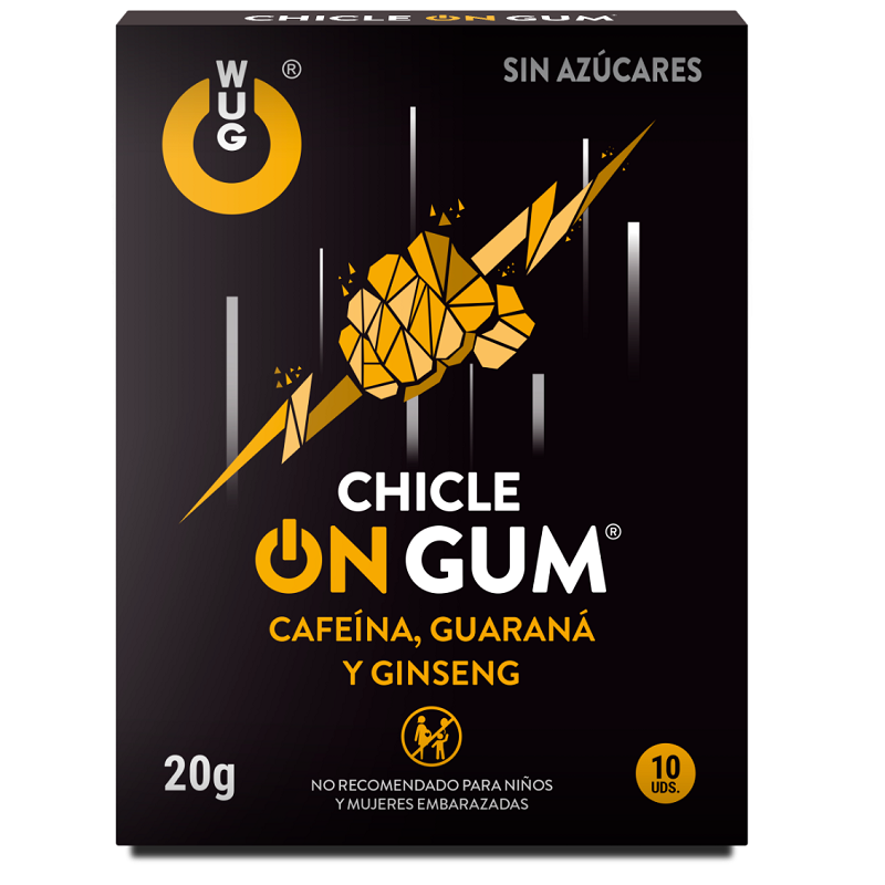 Wug Chewing Gum On Body Mind Extra Energy Endurance Concentration Reduce Fatigue