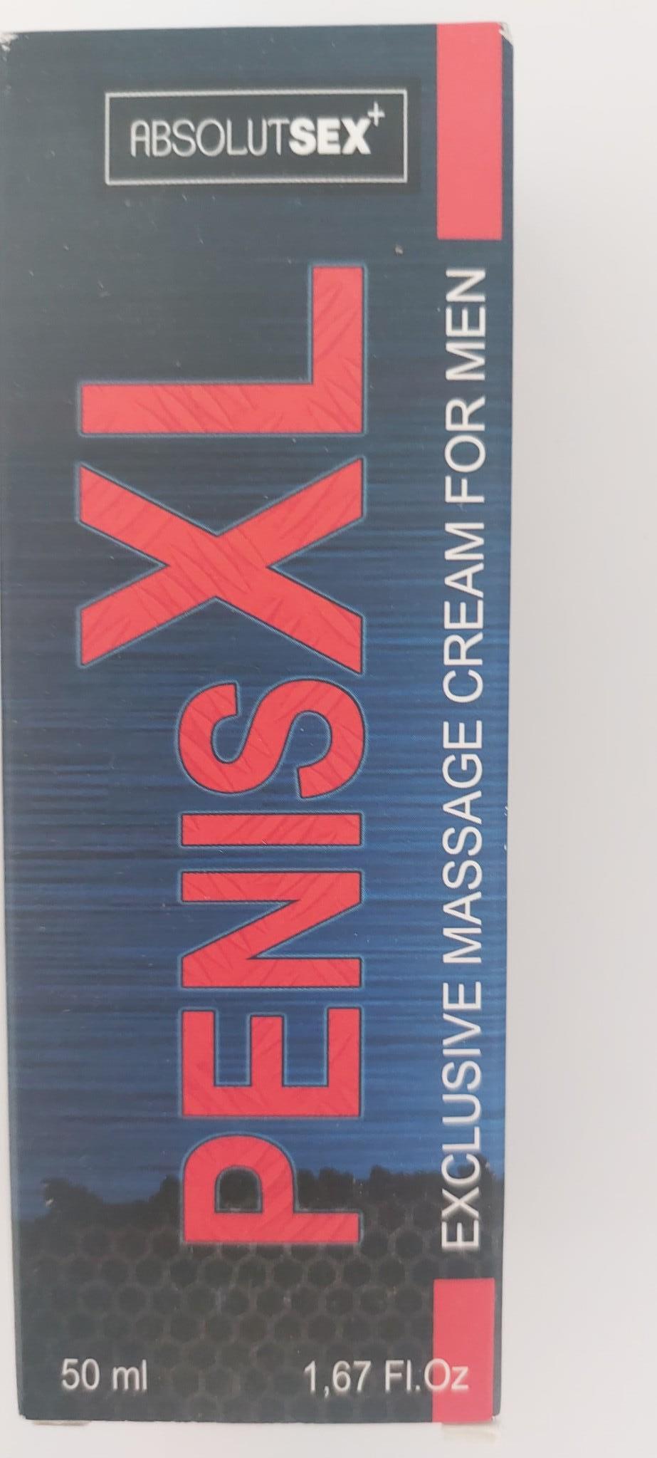 Penis XL Enlargement Cream for Men - Erectile Massage Gel 75 ml