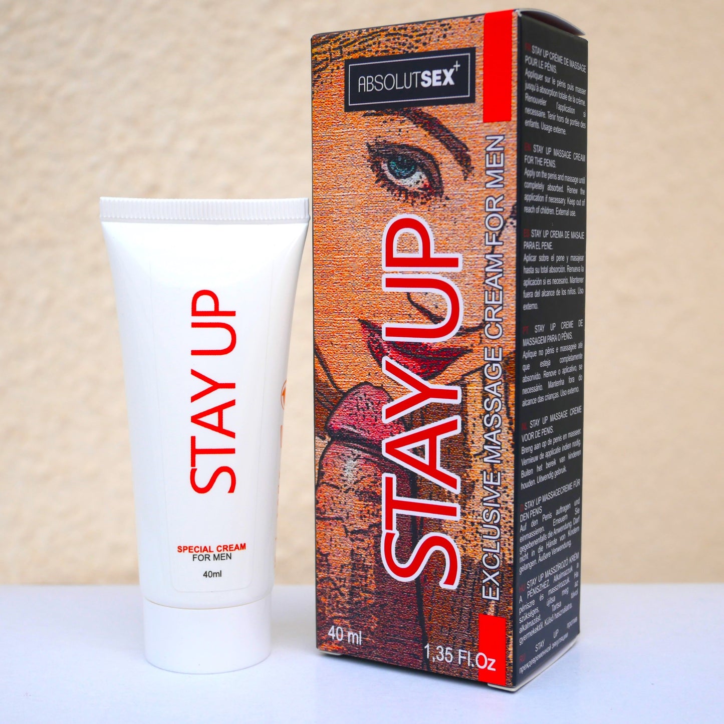 Penis Delay Stay UP Exclusive Massage Cream for Men 40ML