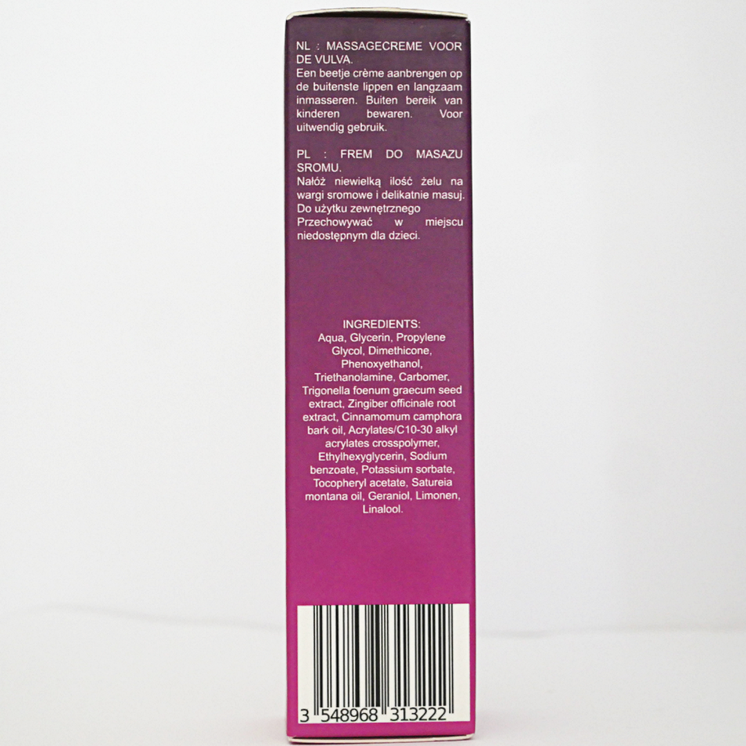 Stimulating cream vagina sexual gel intimate lubricant clitoris Narrow 30ml