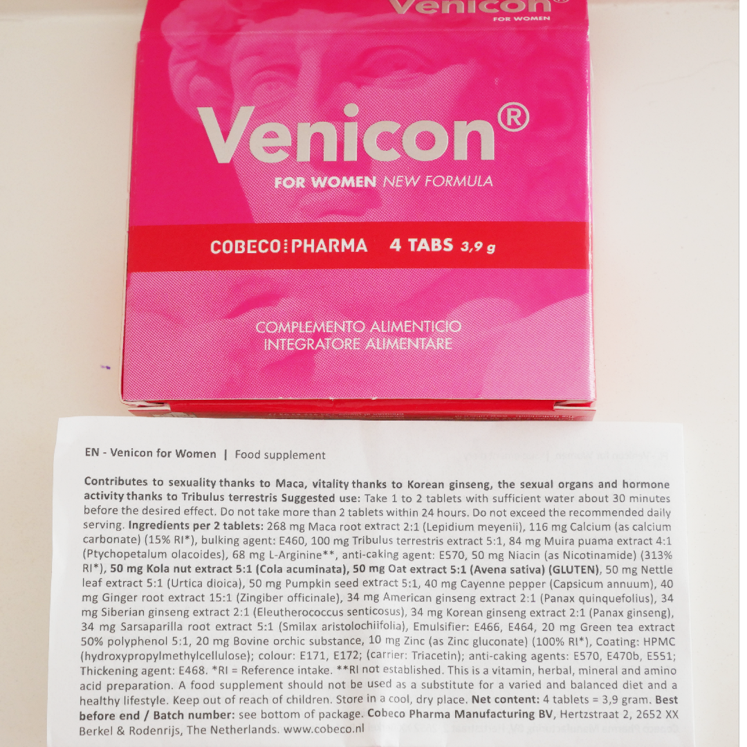 Venicon Female Libido Enhancement Arousal Booster Pills for Women